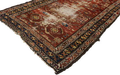 3 x 12 Antique Persian Mahal Rug 77555