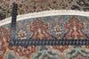 10 x 10 Vintage Persian Tabriz Round Rug 77558