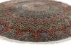 10 x 10 Vintage Persian Tabriz Round Rug 77558