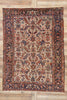 7 x 10 Antique Persian Heriz Dragon Rug 77559