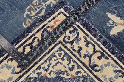 4 x 4 Antique Chinese Peking Rug 77561