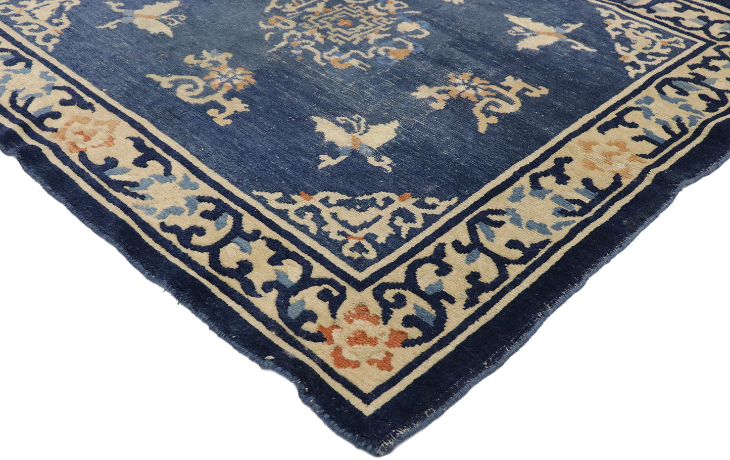 4 x 4 Antique Chinese Peking Rug 77561