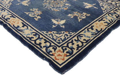 4 x 4 Antique Chinese Peking Rug 77561