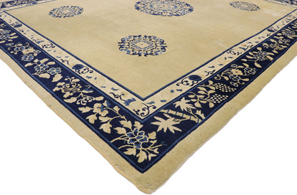 8 x 9 Antique Chinese Peking Rug 77562