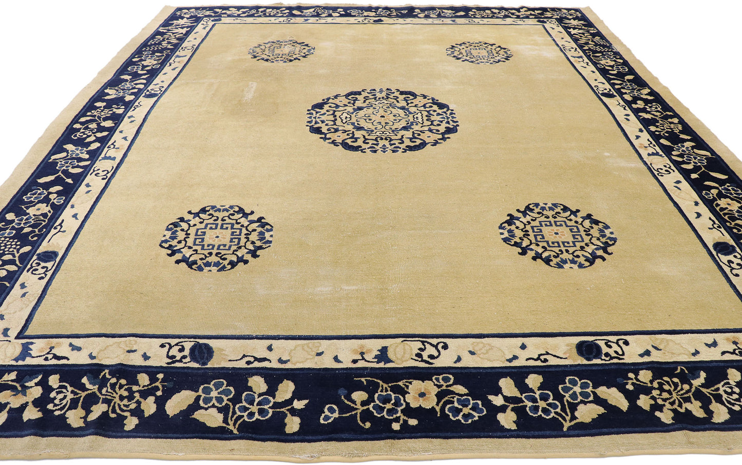 8 x 9 Antique Chinese Peking Rug 77562