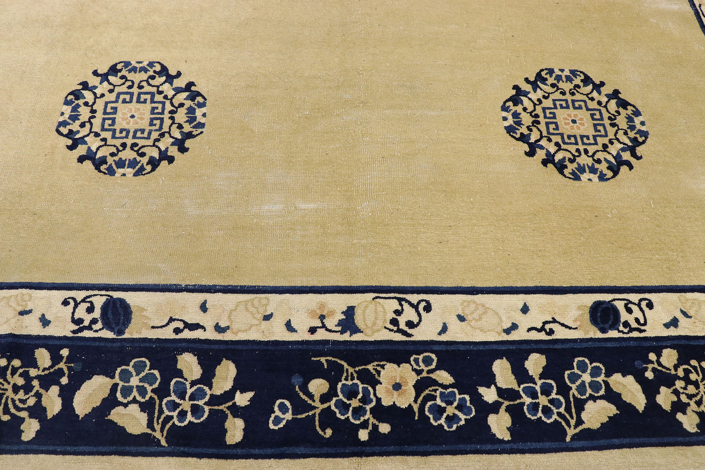 8 x 9 Antique Chinese Peking Rug 77562