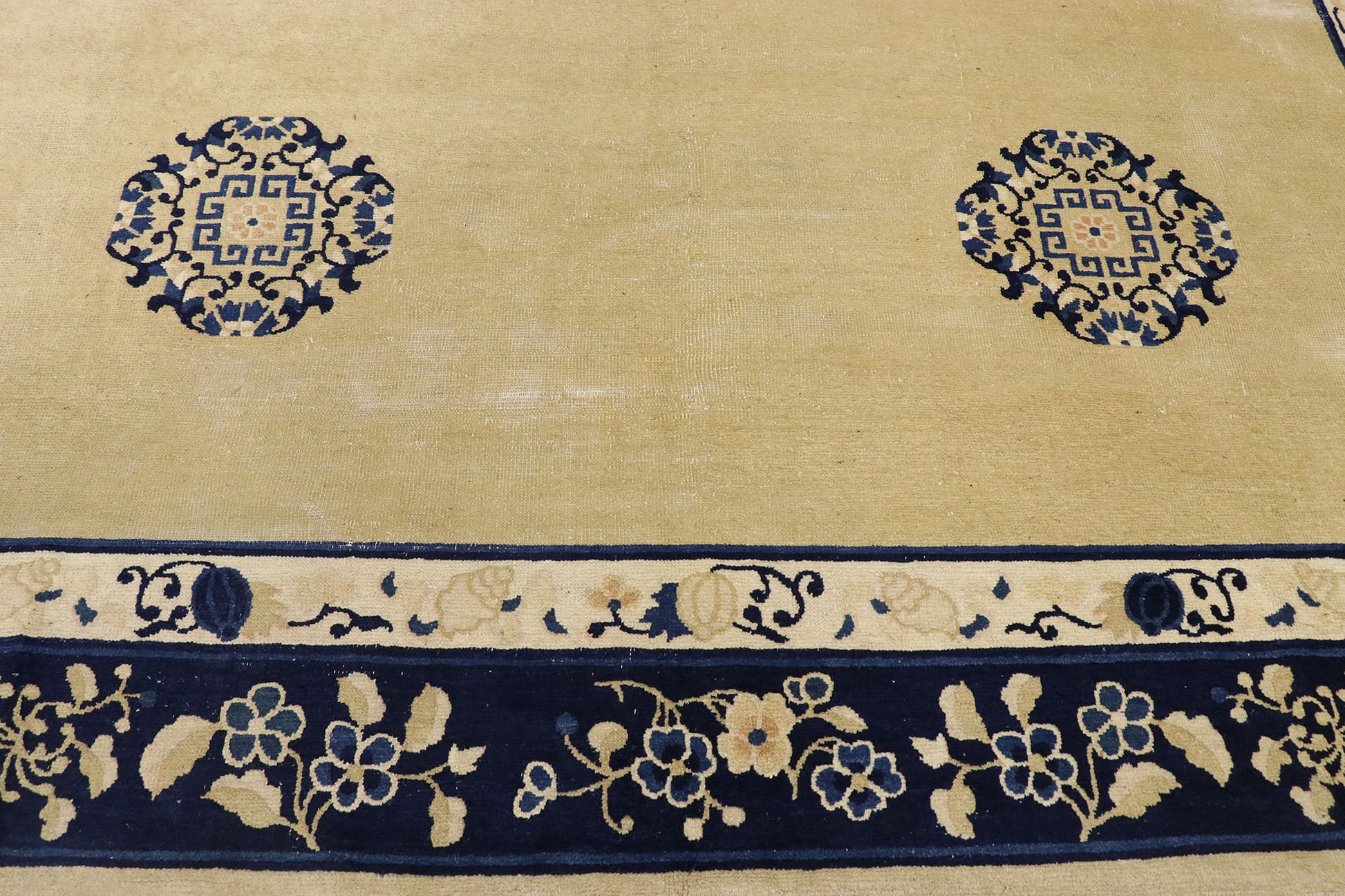 8 x 9 Antique Chinese Peking Rug 77562