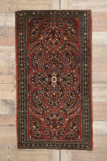 2 x 4 Antique Persian Sarouk Rug 77566