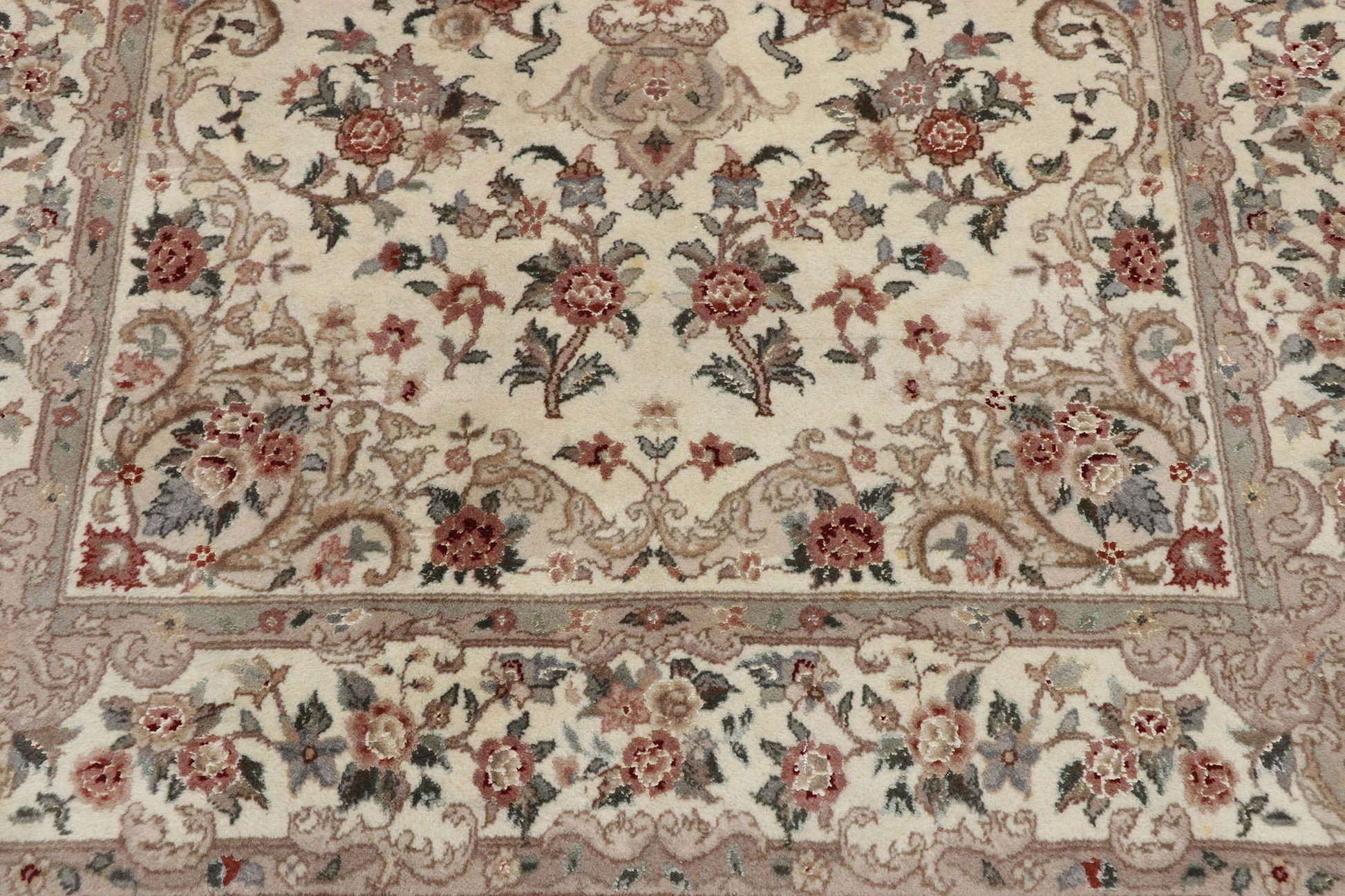4 x 6 Vintage Chinese Tabriz Rug 77570