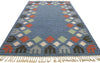 5 x 9 Vintage Swedish Kilim Rug 77574