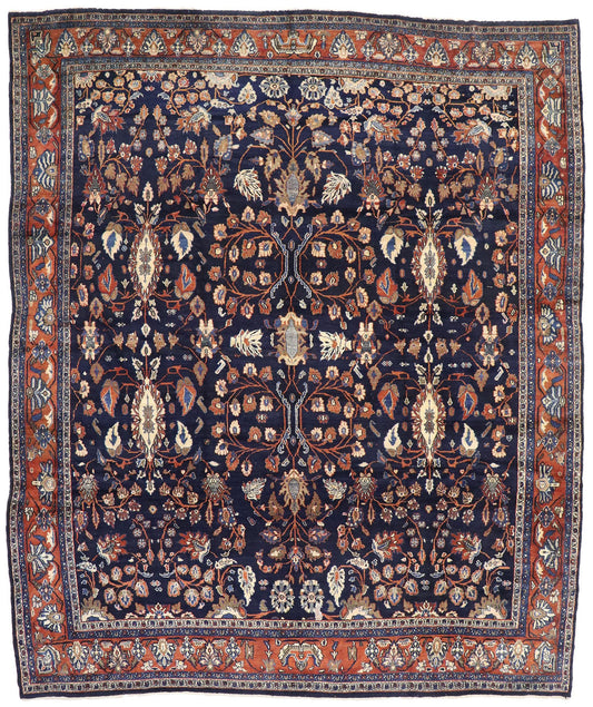 11 x 13 Antique Persian Bibikabad Rug 77575
