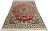 4 x 6 Vintage Persian Nain Rug 77576