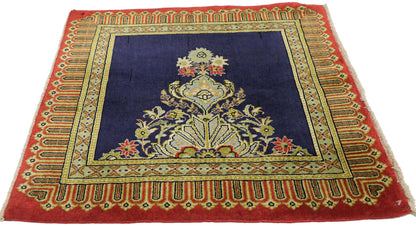 2 x 2 Vintage Persian Kerman Rug 77578
