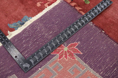 9 x 11 Antique Chinese Art Deco Rug 77582