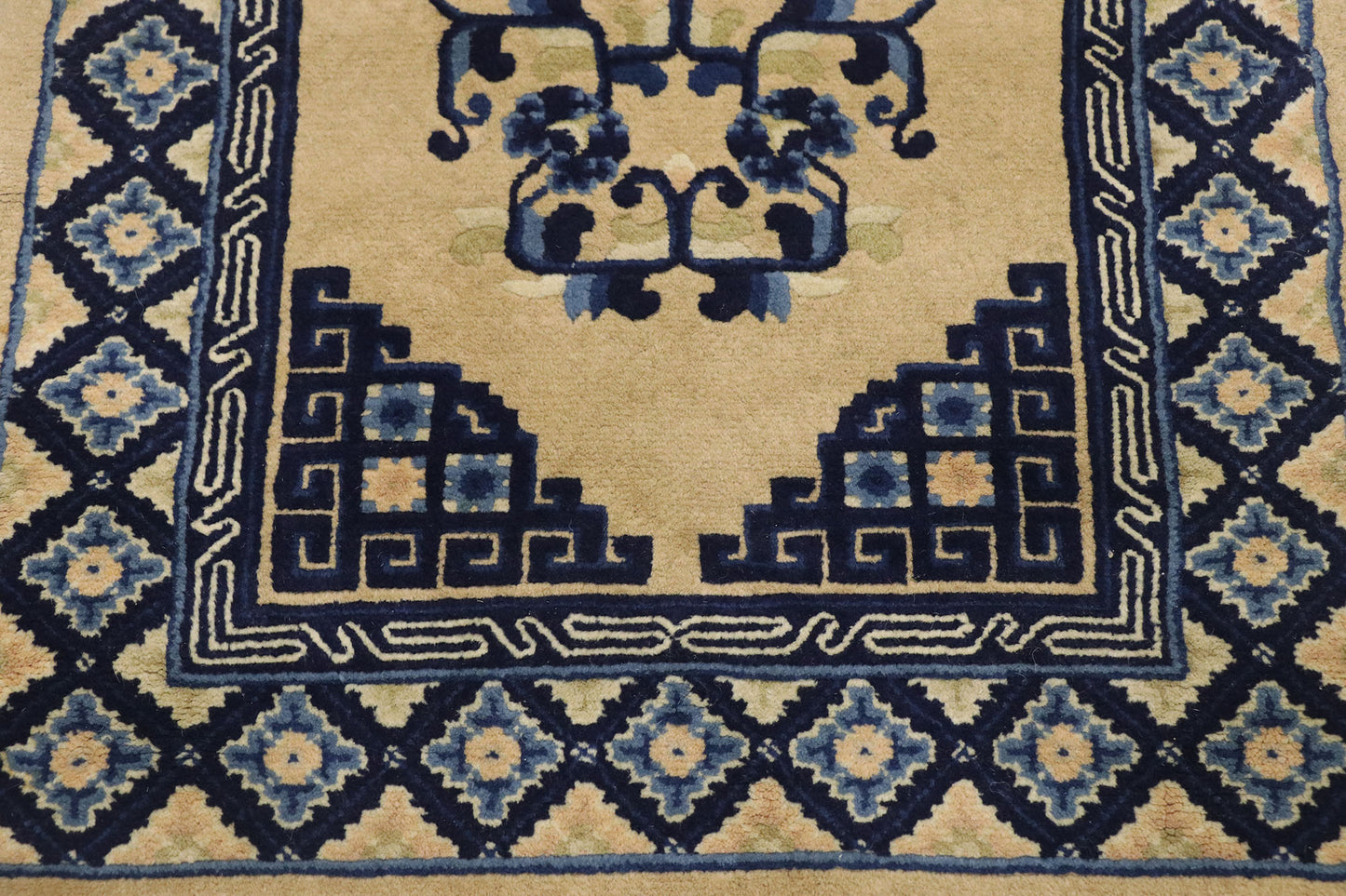 2 x 5 Antique Chinese Baotou Rug 77588