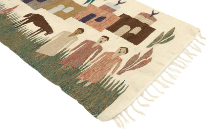 2 x 5 Vintage Egyptian Wool T���apestry 77599