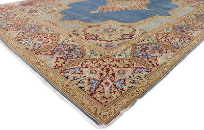 10 x 14 Antique Persian Kerman Rug 77603