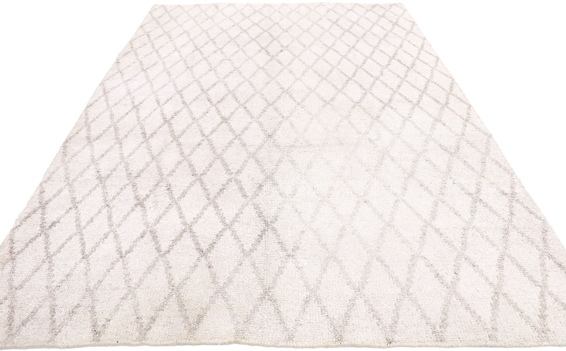 6 x 9 Neutral Moroccan Rug 77605