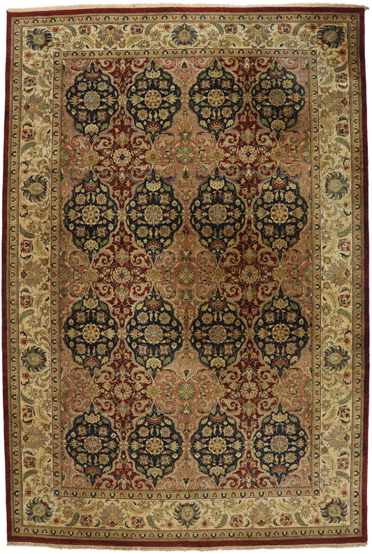 12 x 18 Vintage Indian Rug 77612