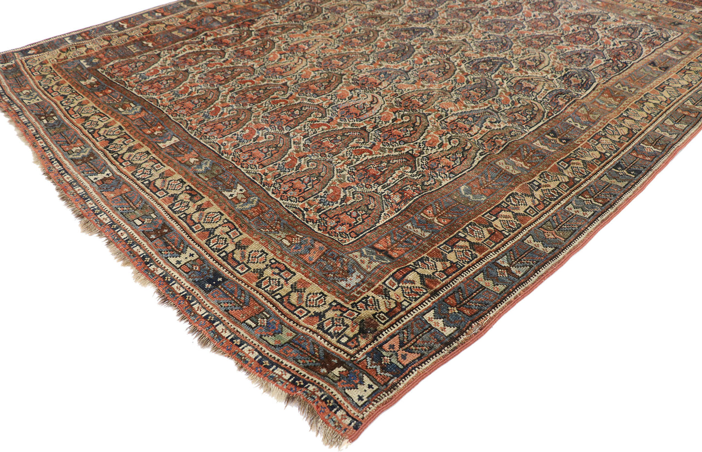 5 x 6 Antique Persian Shiraz Rug 77617