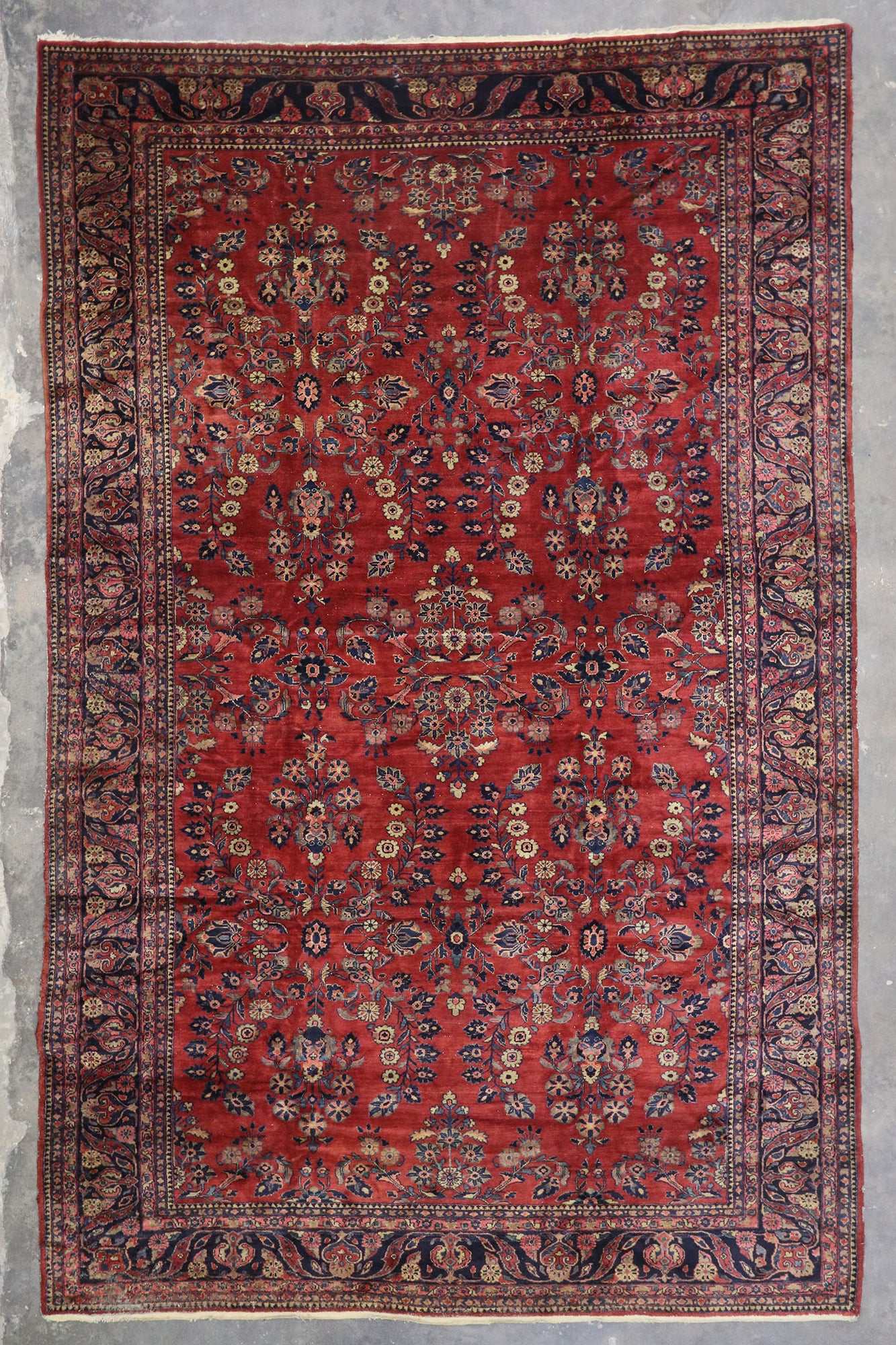 11 x 17 Antique Persian Malayer Rug 77623