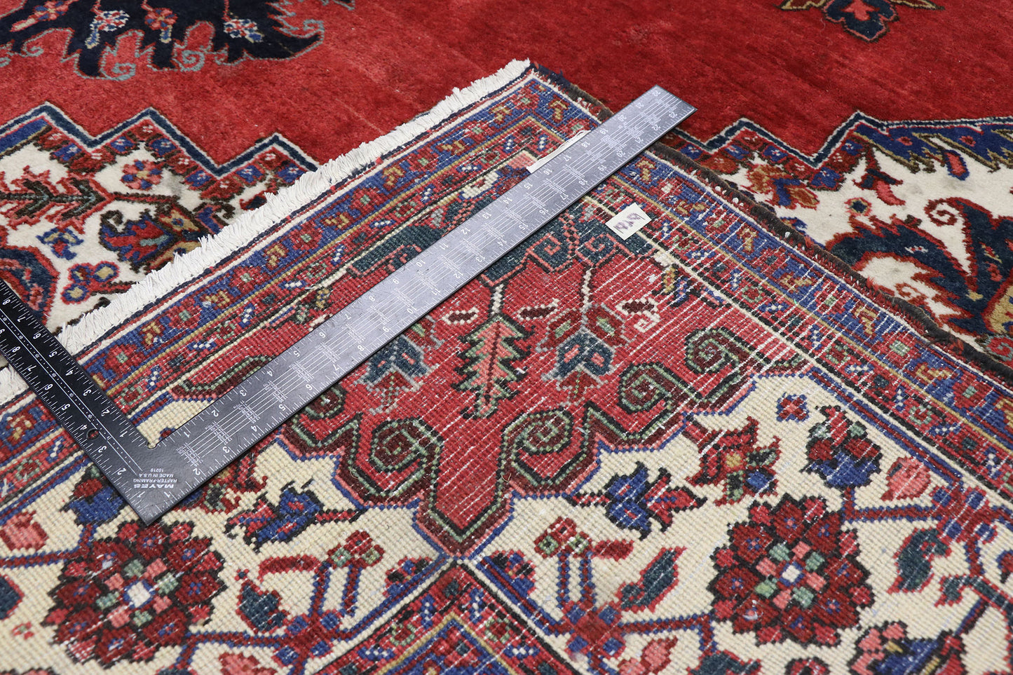 10 x 13 Antique Persian Heriz Rug 77628