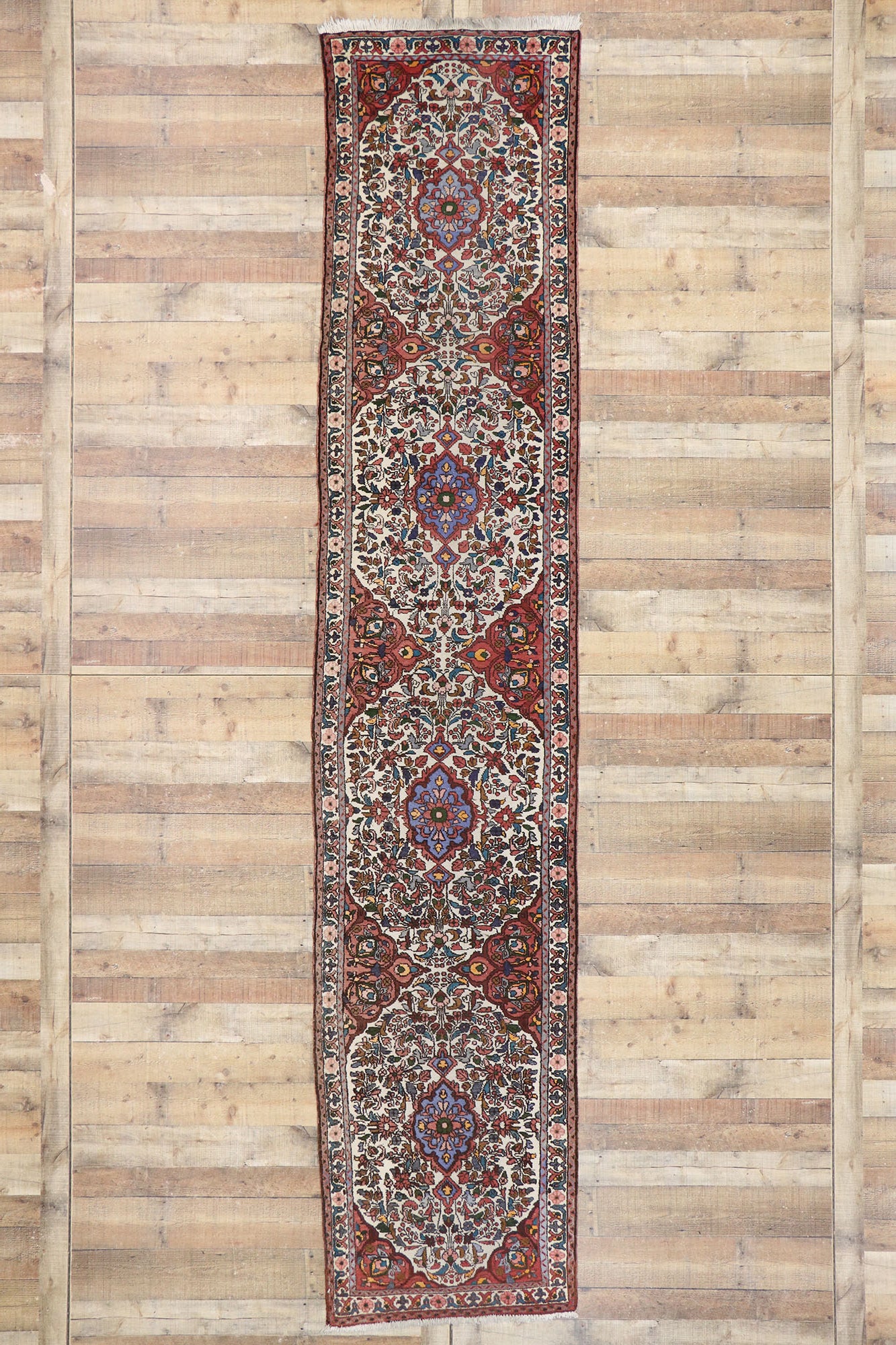 3 x 14 Antique Persian Malayer Runner 77632