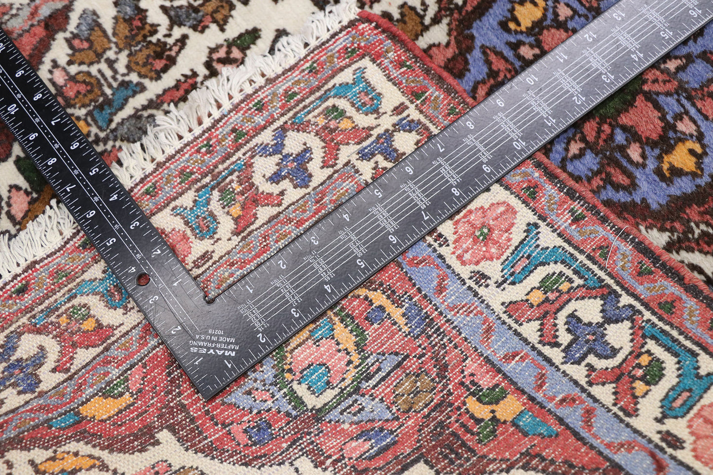 3 x 14 Antique Persian Malayer Runner 77632