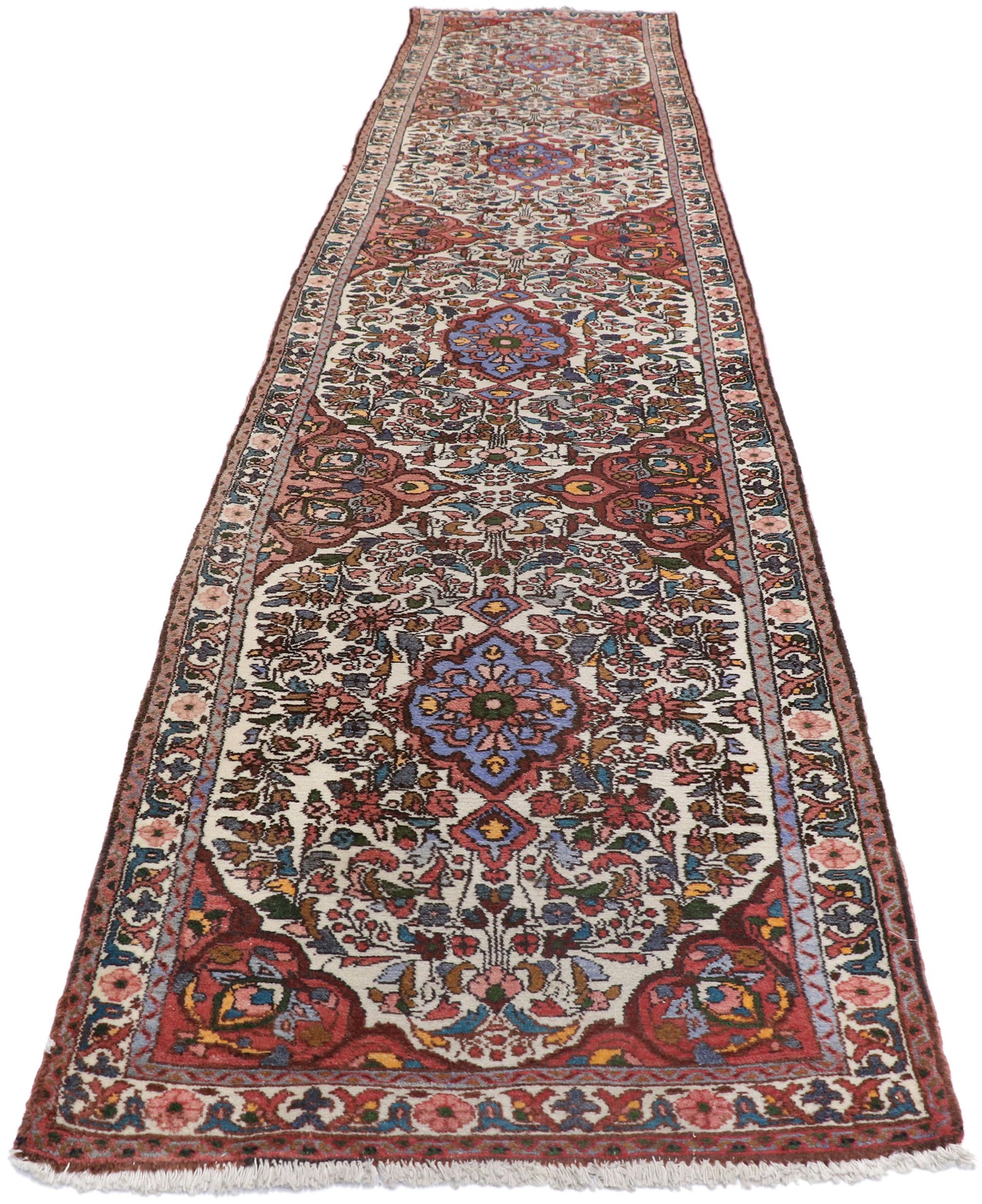 3 x 14 Antique Persian Malayer Runner 77632