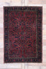 4 x 5 Antique Persian Sarouk Rug 77634