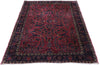 4 x 5 Antique Persian Sarouk Rug 77634
