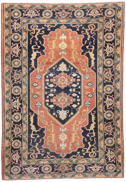 4 x 6 Vintage Pakistani Rug 77636