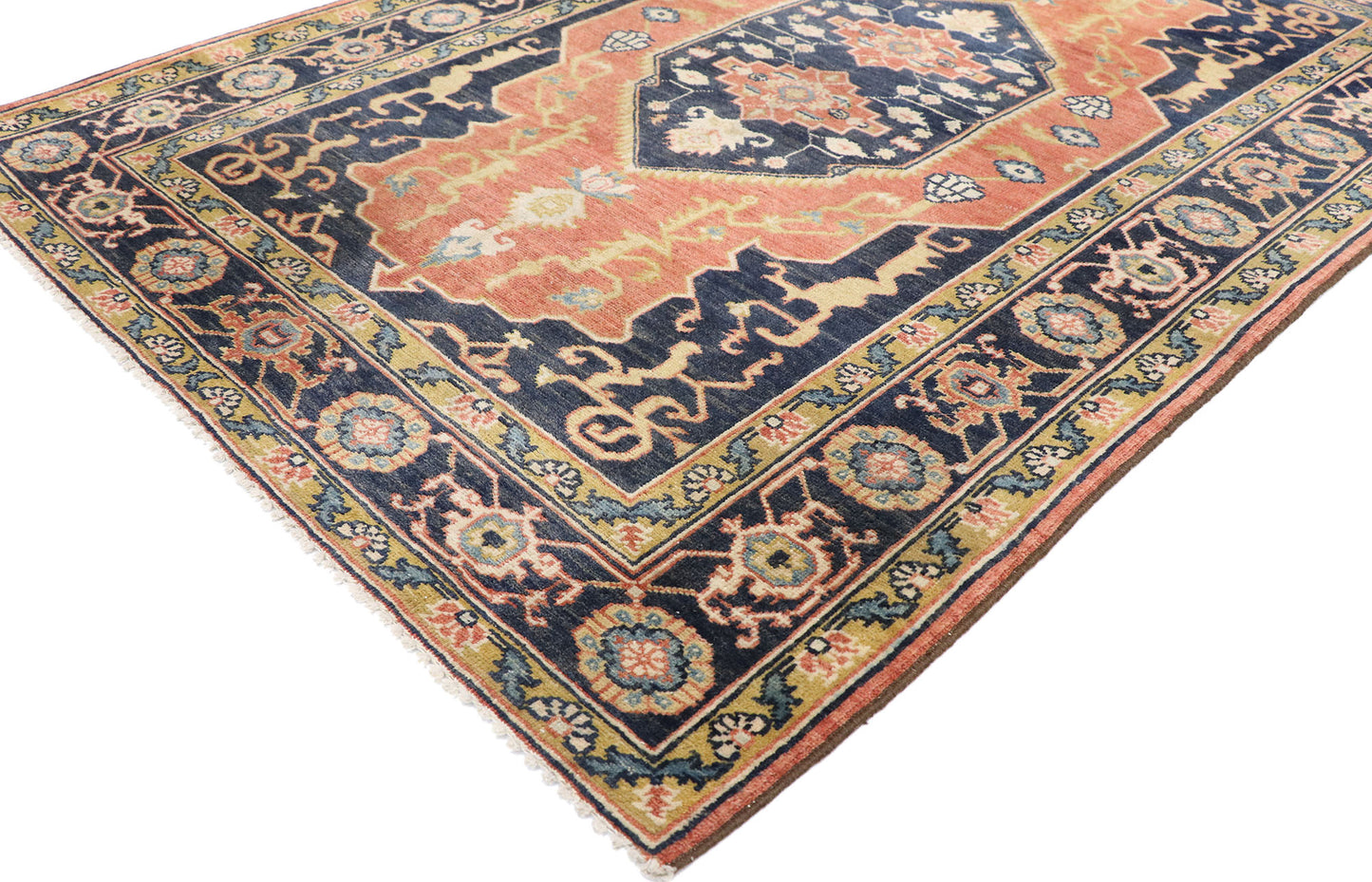 4 x 6 Vintage Pakistani Rug 77636