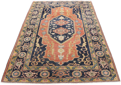 4 x 6 Vintage Pakistani Rug 77636