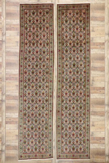 3 x 13 Antique Persian Tabriz Runner 77637