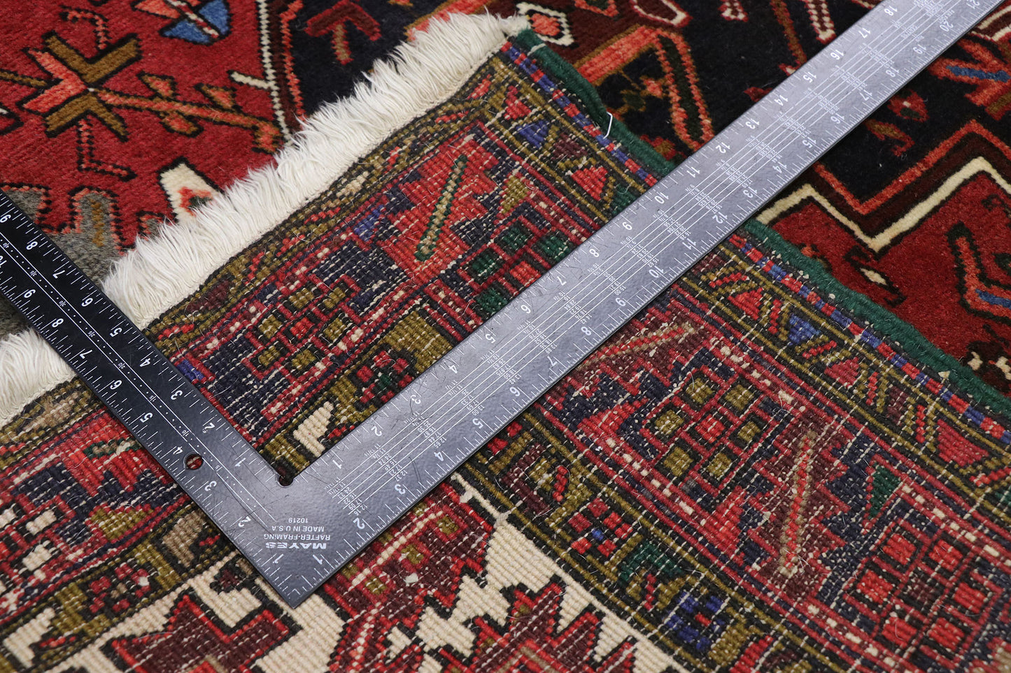5 x 8 Antique Persian Heriz Rug 77641