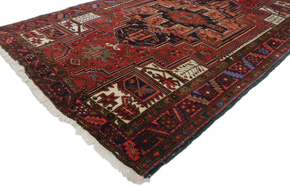 5 x 8 Antique Persian Heriz Rug 77641