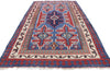 6 x 9 Vintage Persian Shiraz Kilim Rug 77646