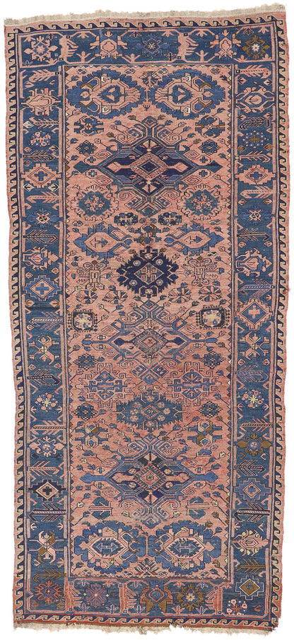 5 x 11 Vintage Persian Soumak Rug 77647