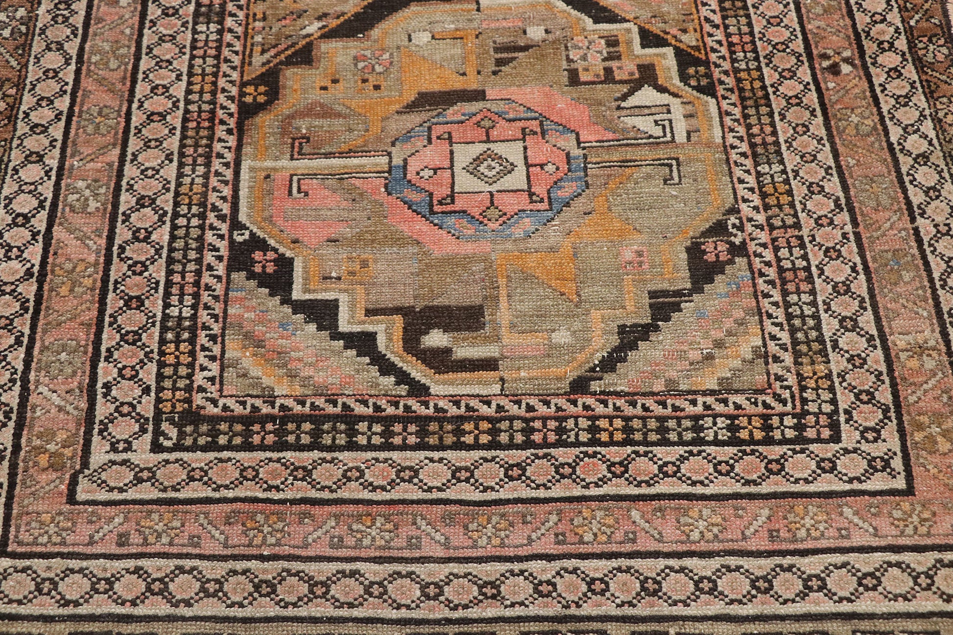 3 x 7 Antique Persian Malayer Rug 77653