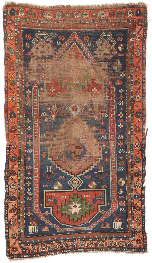 3 x 5 Antique Persian Shiraz Rug 77659
