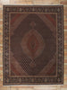 10 x 13 Vintage Persian Tabriz Rug 77677