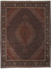 10 x 13 Vintage Persian Tabriz Rug 77677