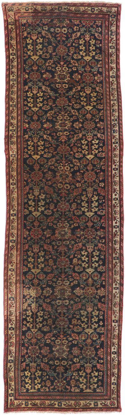 4 x 13 Antique Persian Malayer Runner 77682