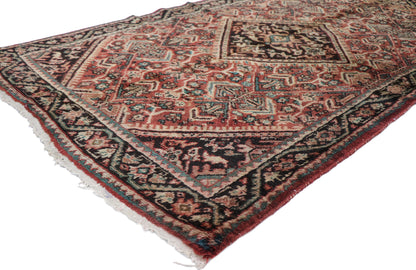 4 x 6 Vintage Persian Mahal Rug 77688
