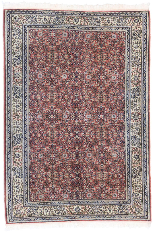 4 x 6 Vintage Turkish Sivas Rug 77689