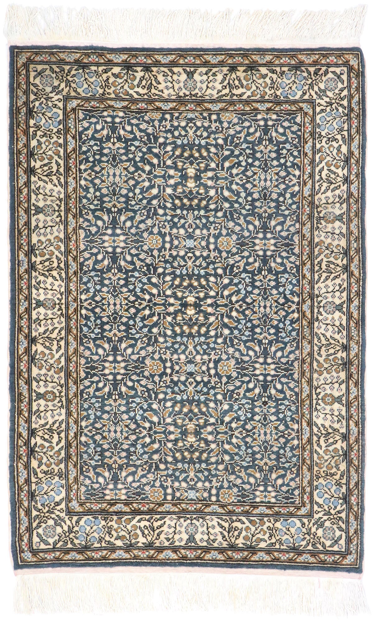 3 x 4 Vintage Turkish Sivas Rug 77690