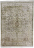 8 x 11 Vintage Persian Silk Qum Rug 77694