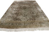 7 x 10 Vintage Persian Silk Qum Rug 77705