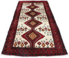 3 x 7 Vintage Persian Baluch Runner 77712